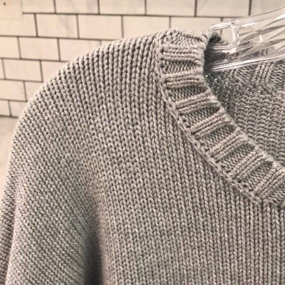 Polo Ralph Lauren Pony Sweater Crew Neck Pullover Gray Mens Size XXL Cotton Knit - Picture 4 of 9